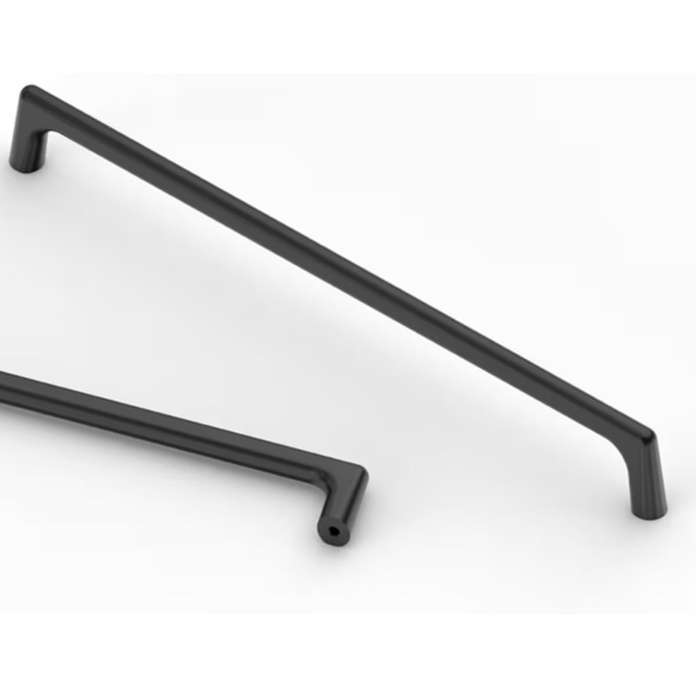 Asidrama 6 Pack 10” hole center (256mm) Matte Black Cabinet Pulls Handles